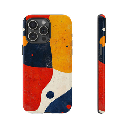 Solar Flow – Retro Wave Abstract Phone Case for iPhone, Samsung & Pixel