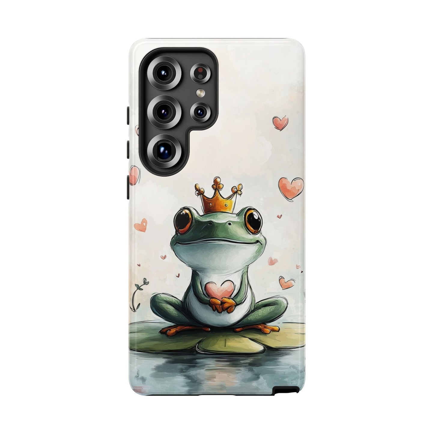 Frog Prince Phone Case – Cute Anime Aesthetic for iPhone, Google Pixel & Samsung