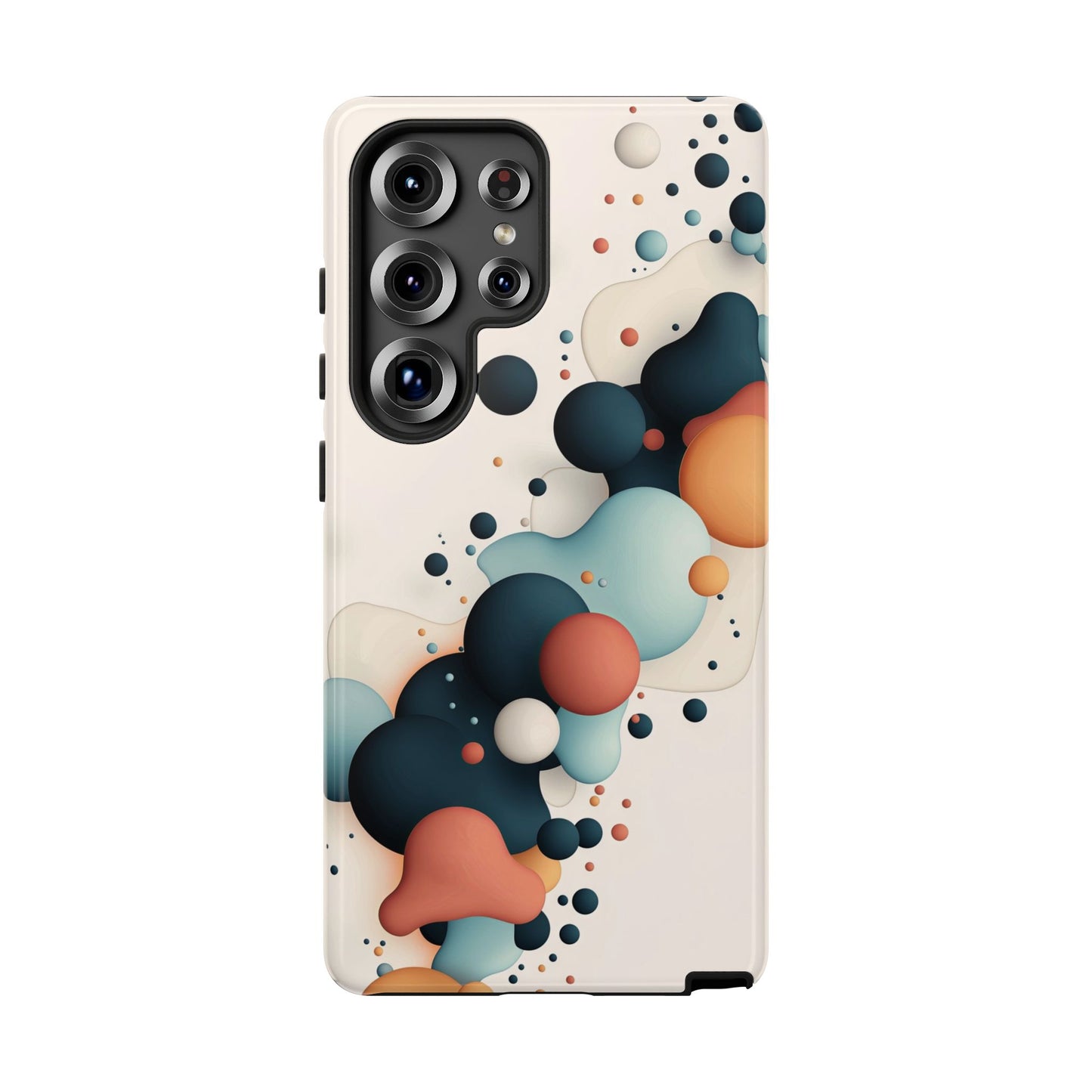 Bubble Rush – Abstract Burst Phone Case for iPhone, Samsung & Pixel