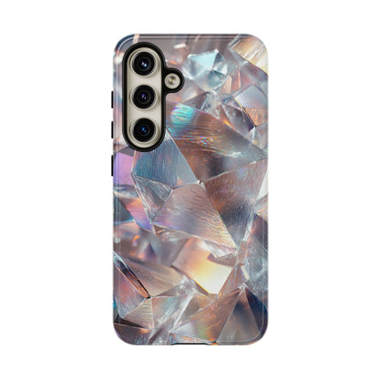 Iridescent Crystal Matching Couple Phone Case – Shimmer & Shine for iPhone, Samsung & Google Pixel