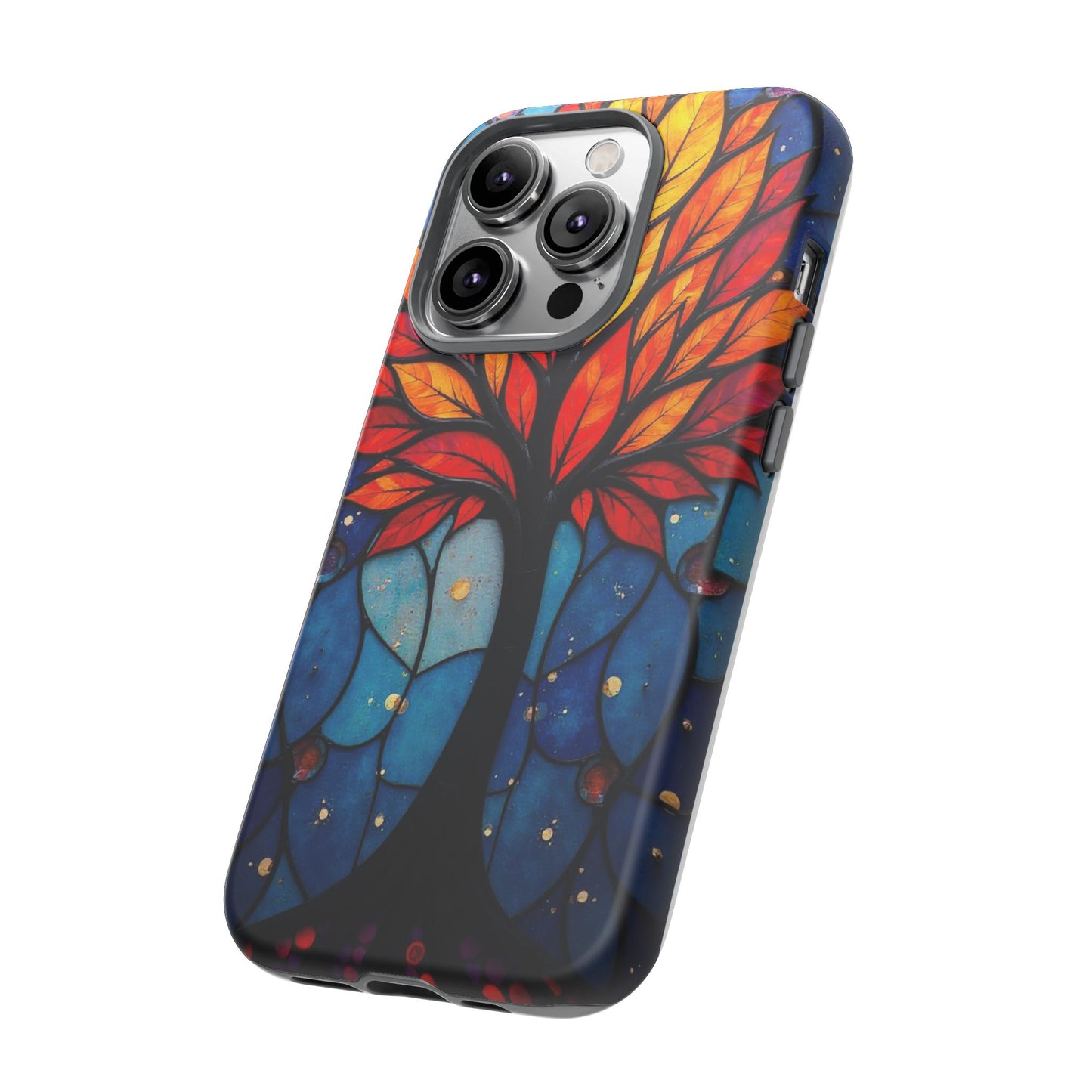 Stained Glass Tree: A Burst of Vibrant Elegance