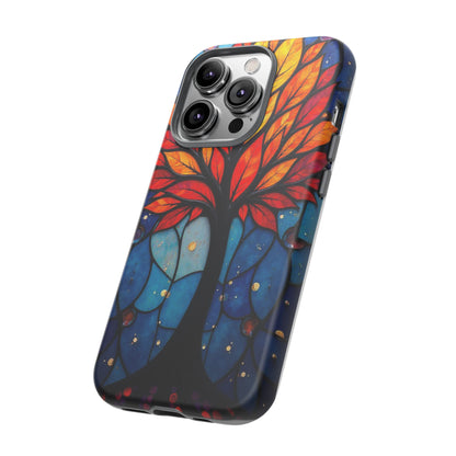 Stained Glass Tree: A Burst of Vibrant Elegance