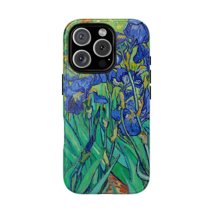 Van Gogh Irises Phone Case - iPhone, Samsung, Pixel Cover - Artistic Floral Case - Van Gogh Art Gift - Aesthetic Phone Case