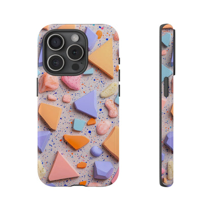 Playful Pastel Terrazzo Phone Case for iPhone, google Pixel & Samsung