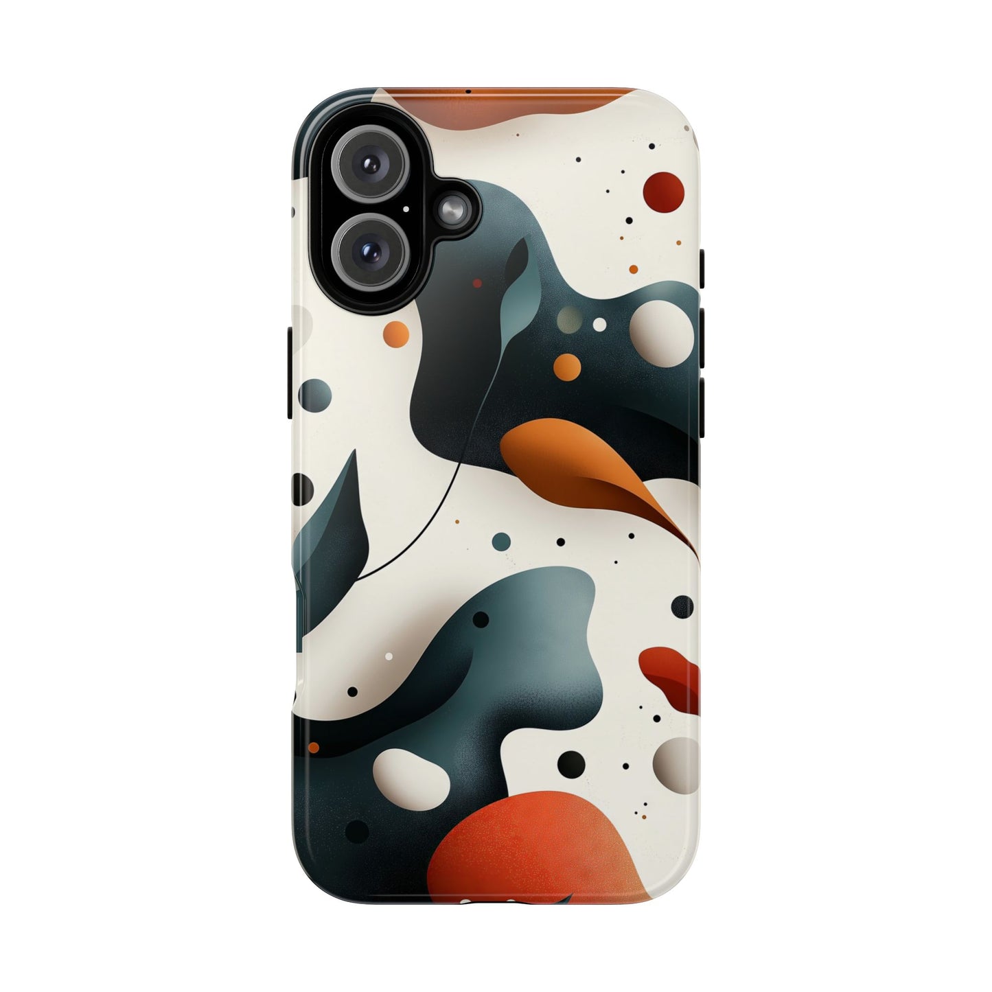 Midnight Bloom – Organic Abstract Phone Case for iPhone, Samsung & Pixel