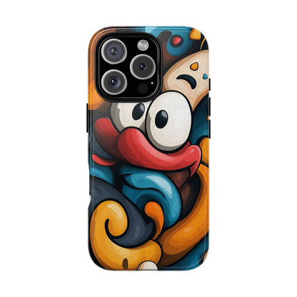Funky Eyes – Playful Pop Abstract Phone Case for iPhone, Samsung & Pixel