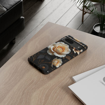 Elegant 3D Floral Design, Botanical Phone Case design for Iphone.