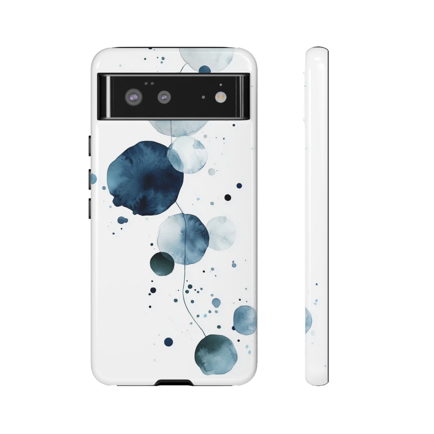 Midnight Drops Watercolor Phone Case for iPhone, google Pixel & Samsung