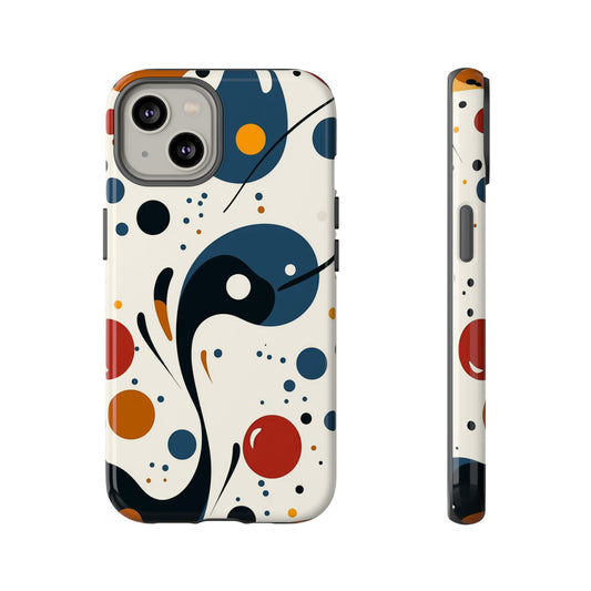 Retro Pop Dots Case – Abstract Minimal Vibes for iPhone, Google Pixel & Samsung