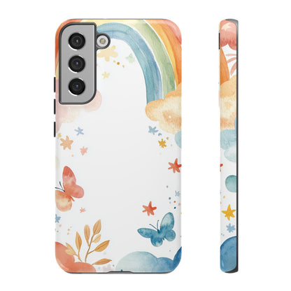 Dreamy Skies & Rainbows Watercolor Phone Case for iPhone, google Pixel & Samsung