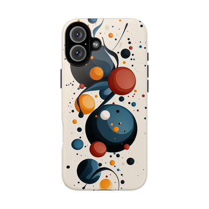 Cosmic Orbit – Abstract Sphere Phone Case for iPhone, Samsung & Pixel