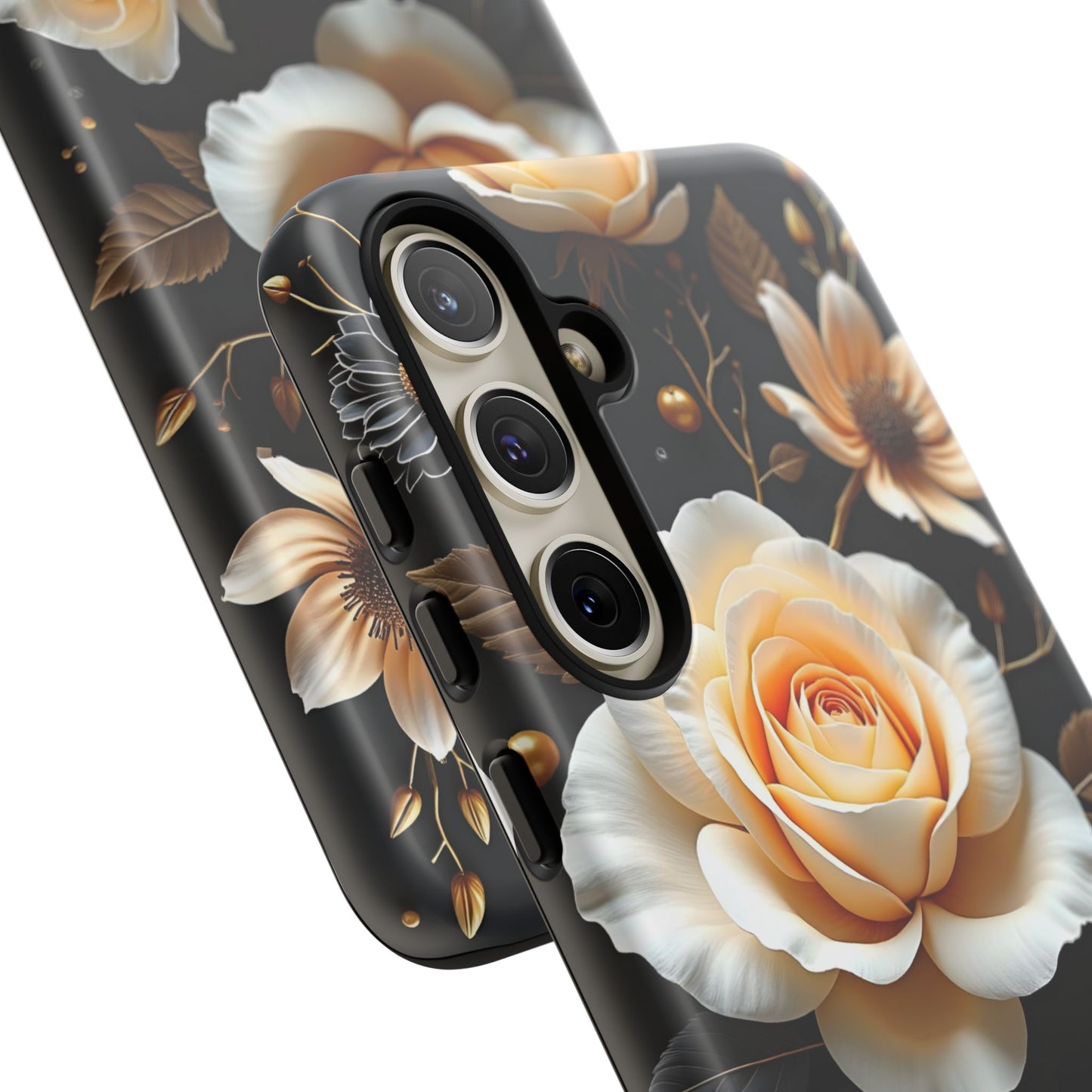 Elegant 3D Floral Design, Botanical Phone Case design for Iphone.