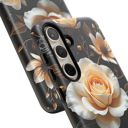 Elegant 3D Floral Design, Botanical Phone Case design for Iphone.