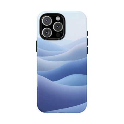 Intricate Abstract Wavy Landscape phone case