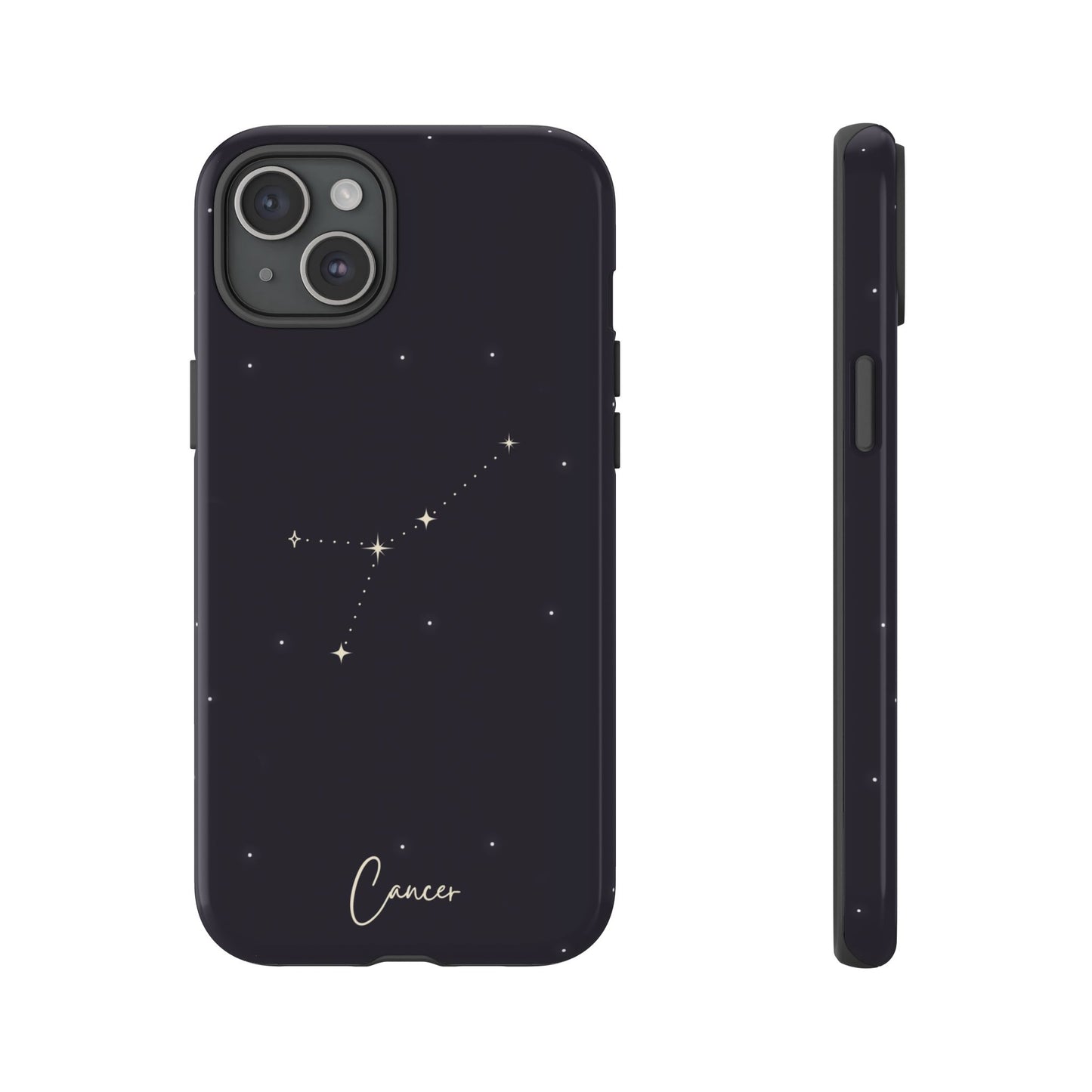 Cancer Zodiac Starscape Phone Case – Mystical Galaxy Design – Cosmic Style for iPhone, Samsung & Google Pixel
