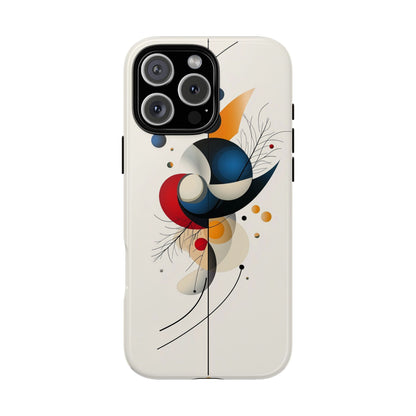 Celestial Balance – Abstract Geometric Phone Case for iPhone, Samsung & Pixel