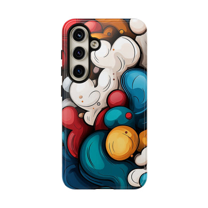 Color Burst – Bold Abstract Bubble Phone Case for iPhone, Samsung & Pixel