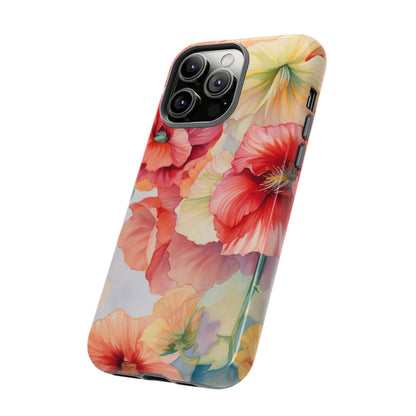 Floral Harmony Watercolor Mobile Case