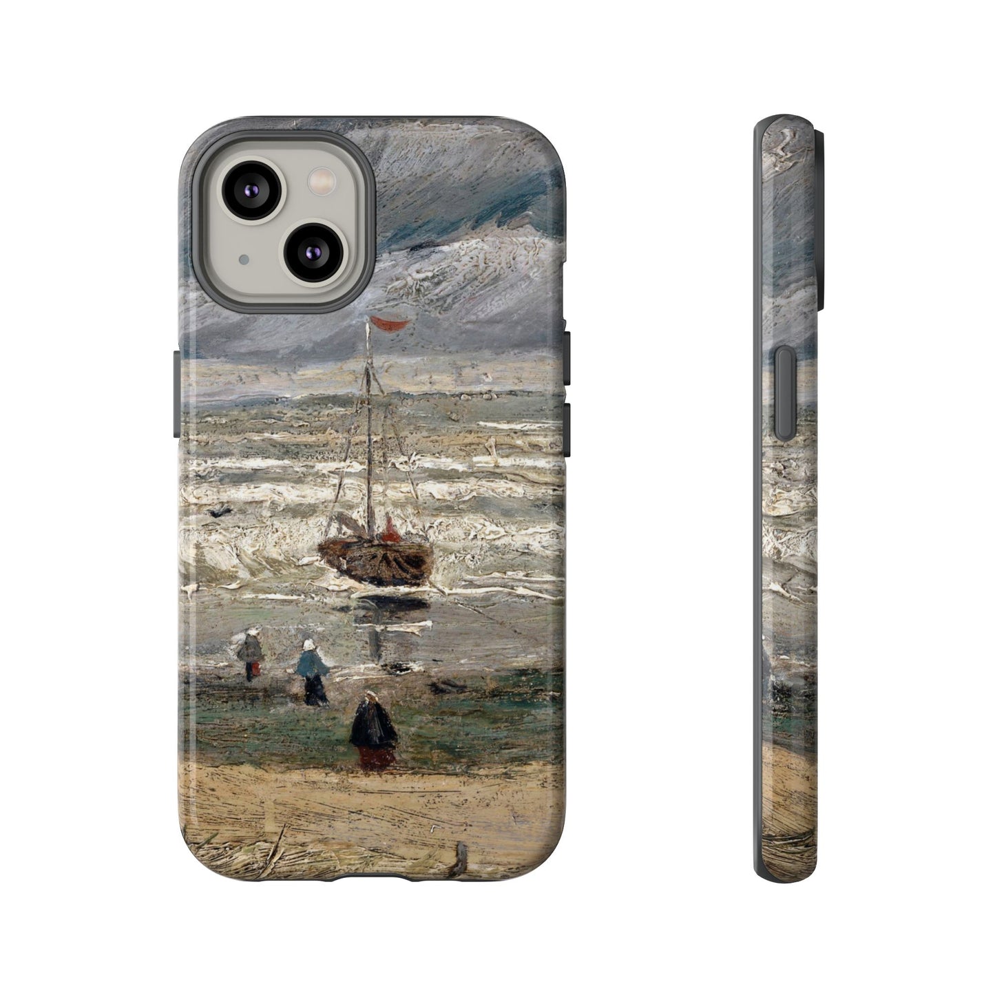 Vincent Van Gogh Phone Case - iPhone, Samsung, Google Pixel Cover - Ocean & Boat Painting Phone Case - Van Gogh Art Gift - Nautical Phone Case, Coastal Life Lover Gift