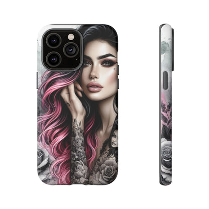 Tattooed Elegance – Gothic Art Mobile Cover