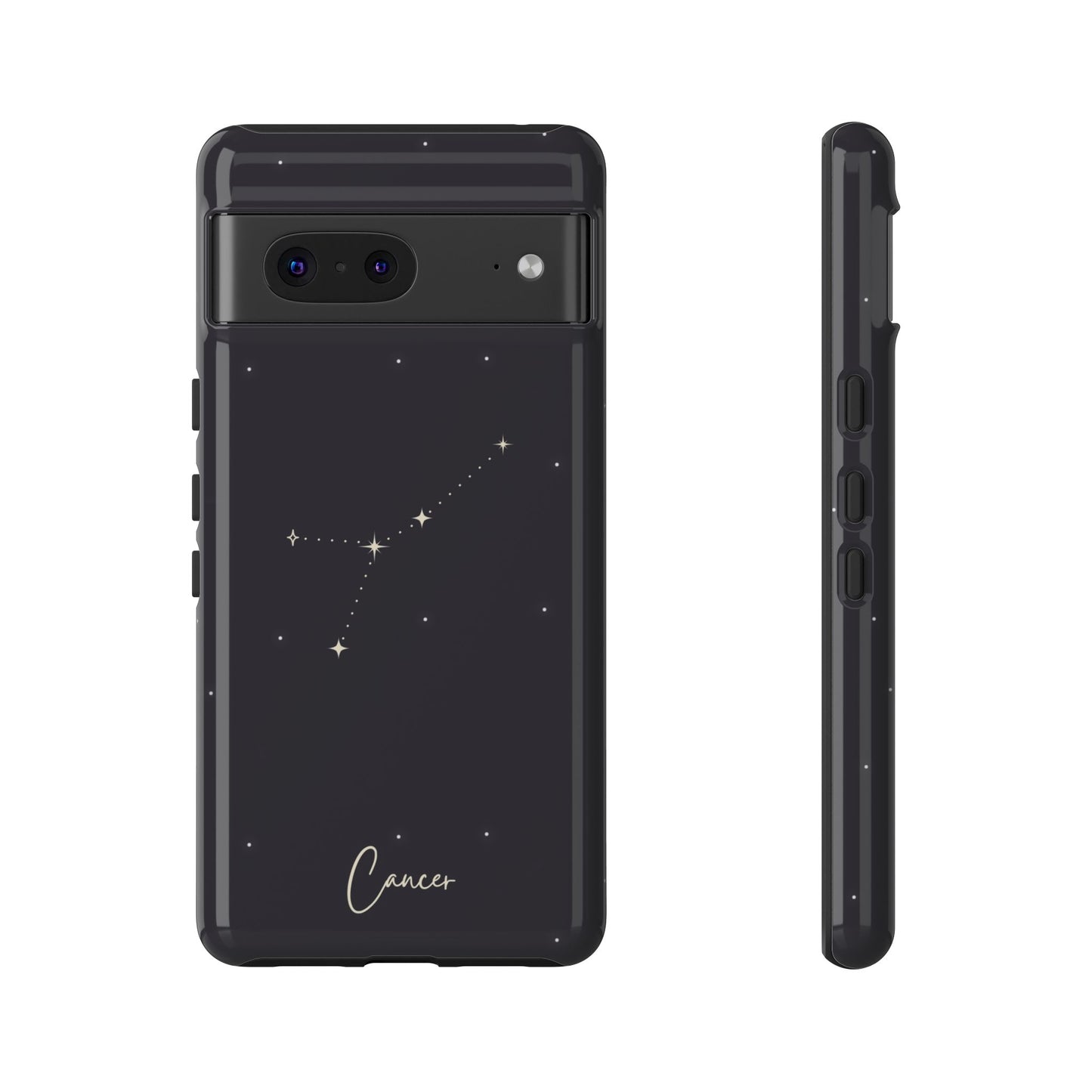 Cancer Zodiac Starscape Phone Case – Mystical Galaxy Design – Cosmic Style for iPhone, Samsung & Google Pixel