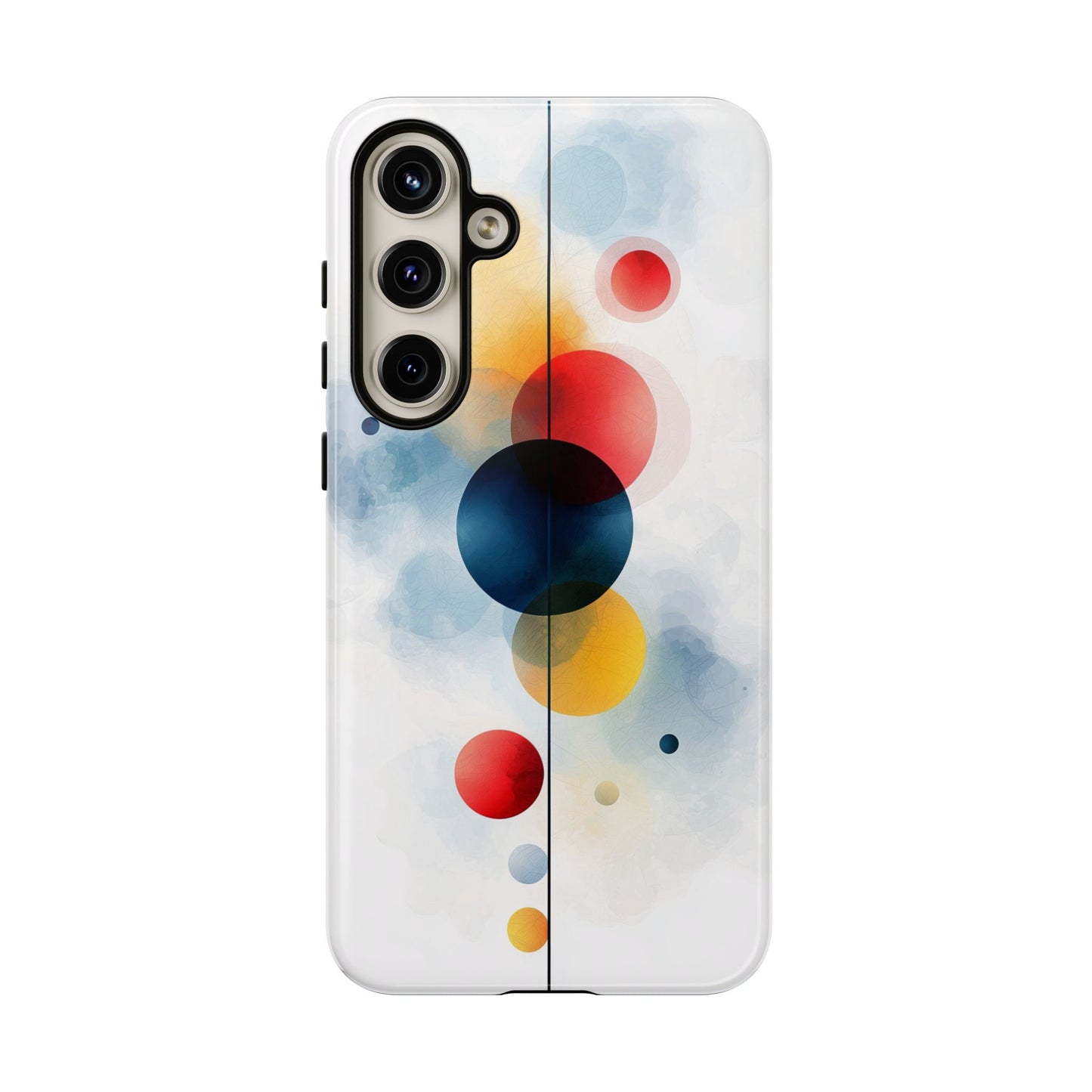 Celestial Balance – Watercolor Abstract Phone Case for iPhone, Samsung & Pixel