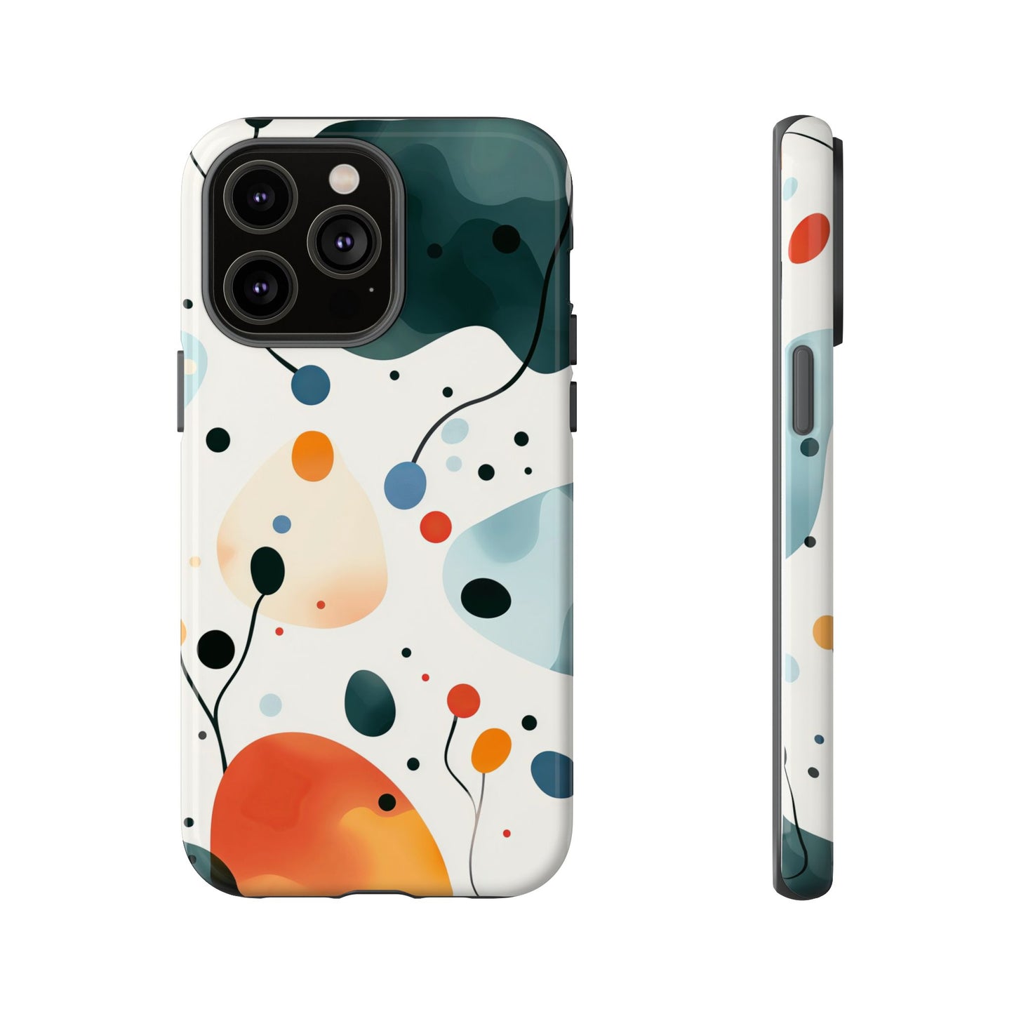 Neural Bloom – Organic Abstract Art Phone Case – iPhone, Google Pixel, Samsung