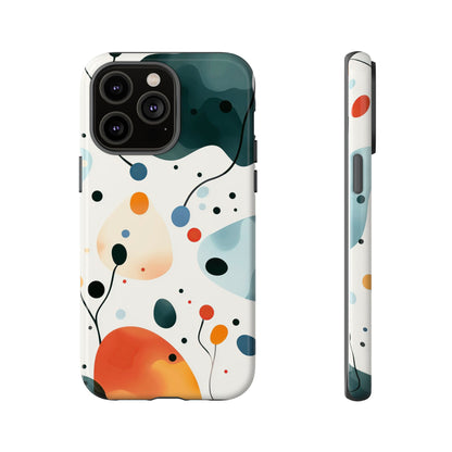 Neural Bloom – Organic Abstract Art Phone Case – iPhone, Google Pixel, Samsung