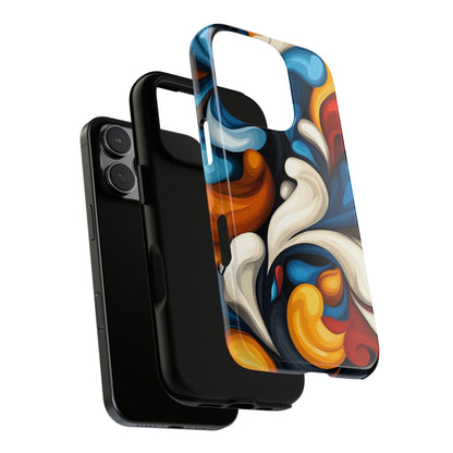 ColorSurge – Bold Fluid Abstract  Phone Case for iPhone, Samsung & Pixel