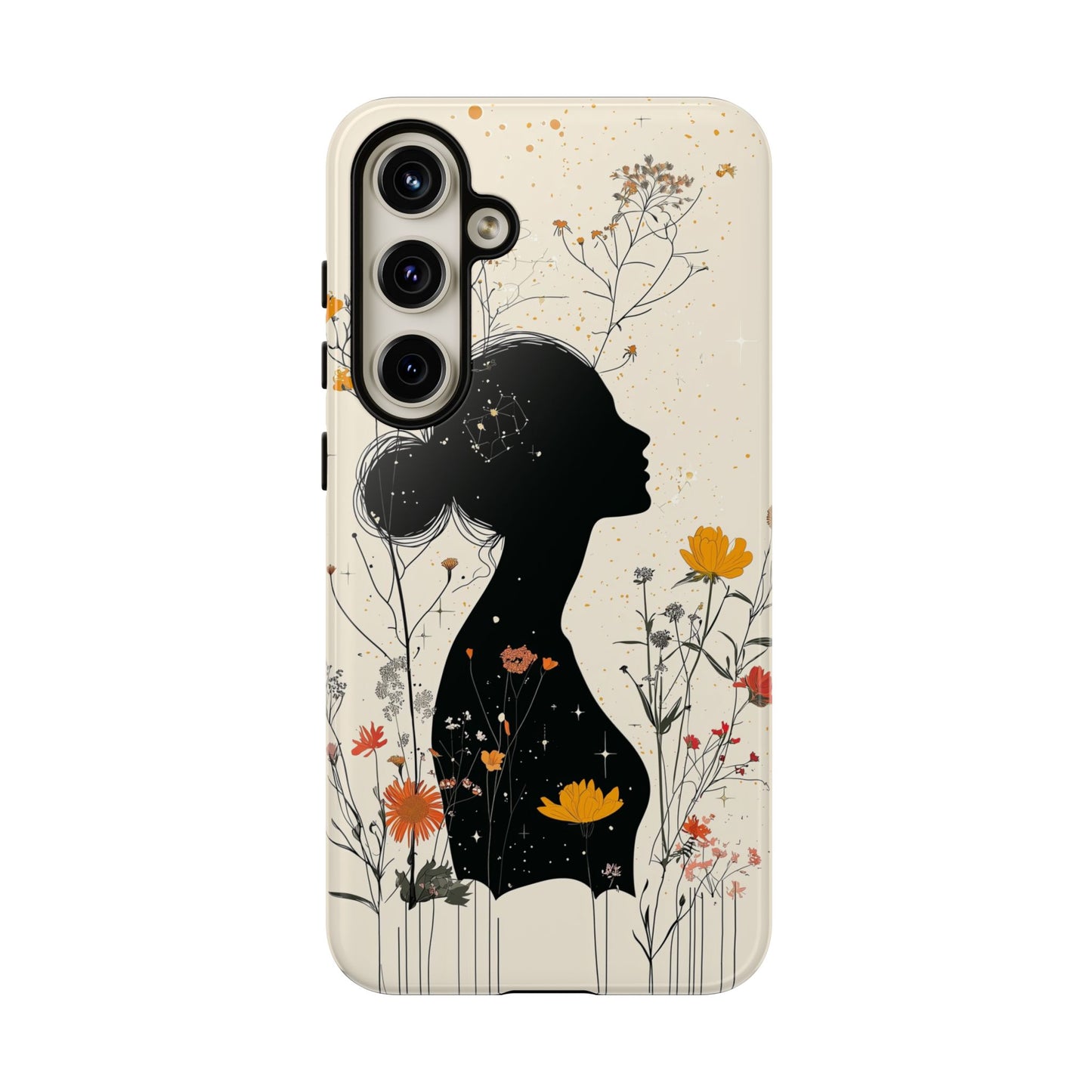 Celestial Bloom Boho Phone Case for iPhone, Pixel & Samsung