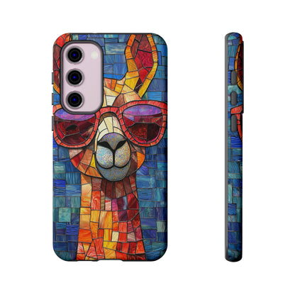 Tall Grace – Stained Glass Giraffe Phone Case for iPhone, Samsung & Pixel