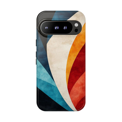 Retro Surge – Vintage Vibes Abstract Phone Case for iPhone, Samsung & Pixel