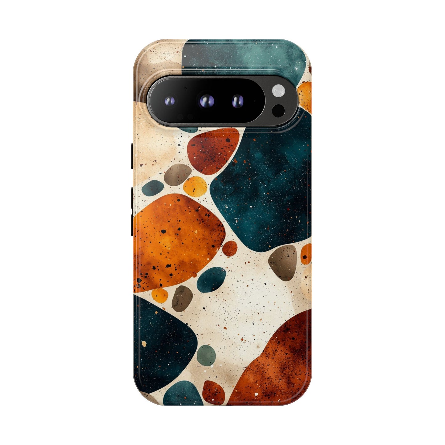 Earthy Terrazzo Stone Phone Case for iPhone, google Pixel & Samsung