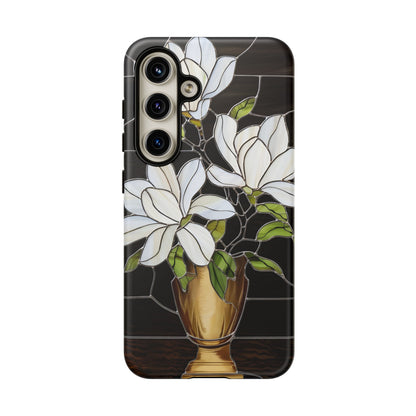 Stained Glass Floral Phone Case