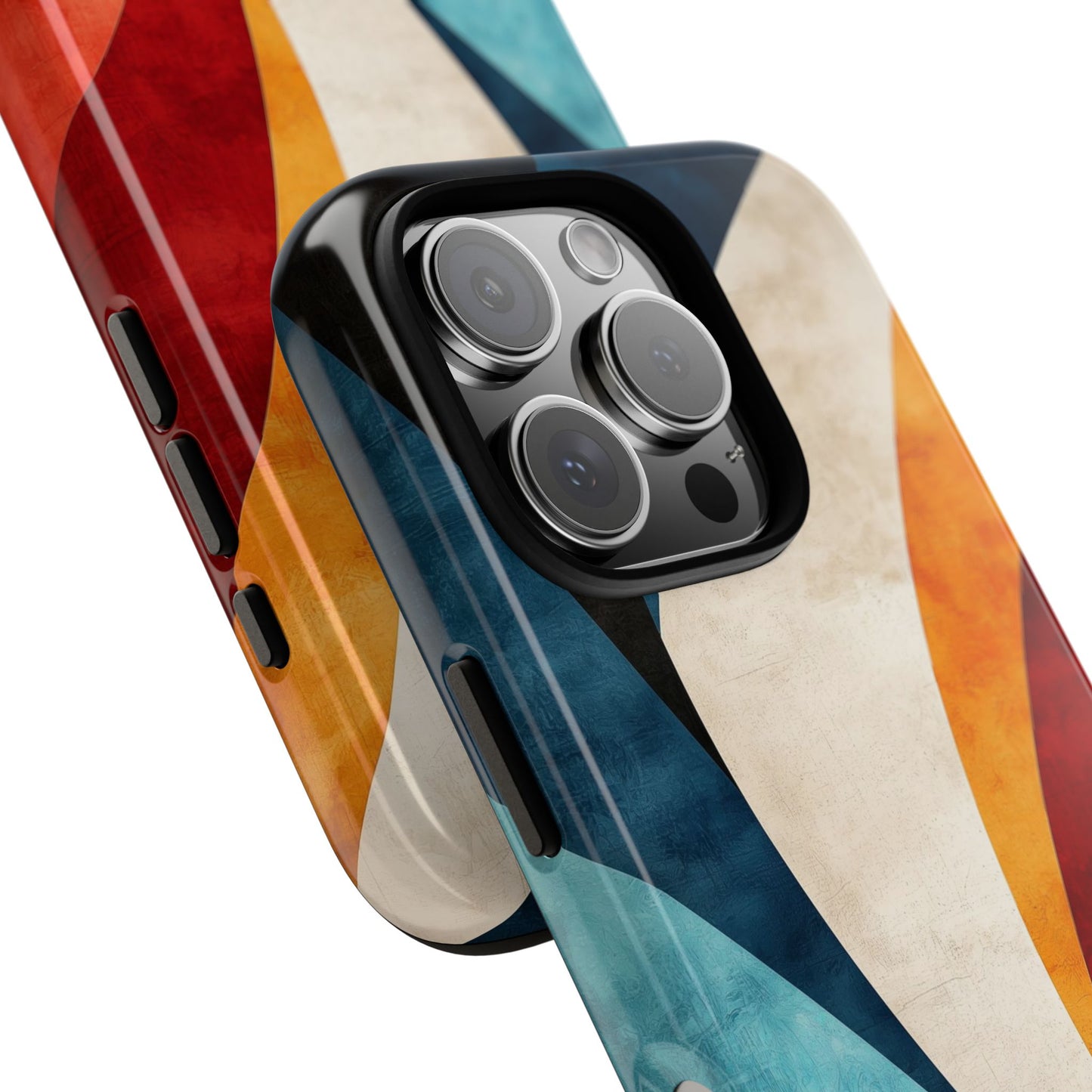 Retro Surge – Vintage Vibes Abstract Phone Case for iPhone, Samsung & Pixel