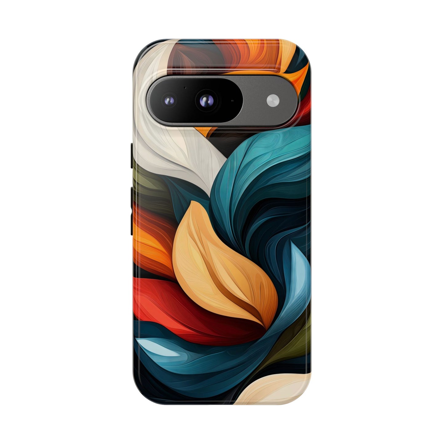 Floral Flow Abstract Phone Case – Nature-Inspired Design for iPhone, Google Pixel & Samsung