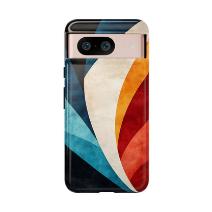 Retro Surge – Vintage Vibes Abstract Phone Case for iPhone, Samsung & Pixel