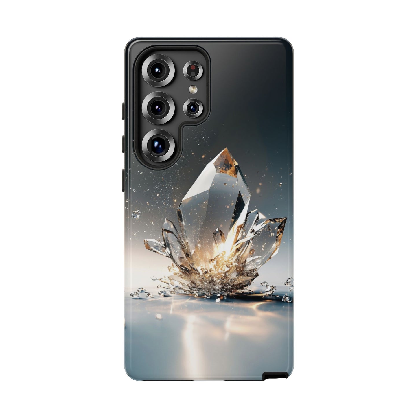 Shattered Crystal Matching Couple Phone Case – Bold & Dazzling for iPhone, Samsung & Google Pixel