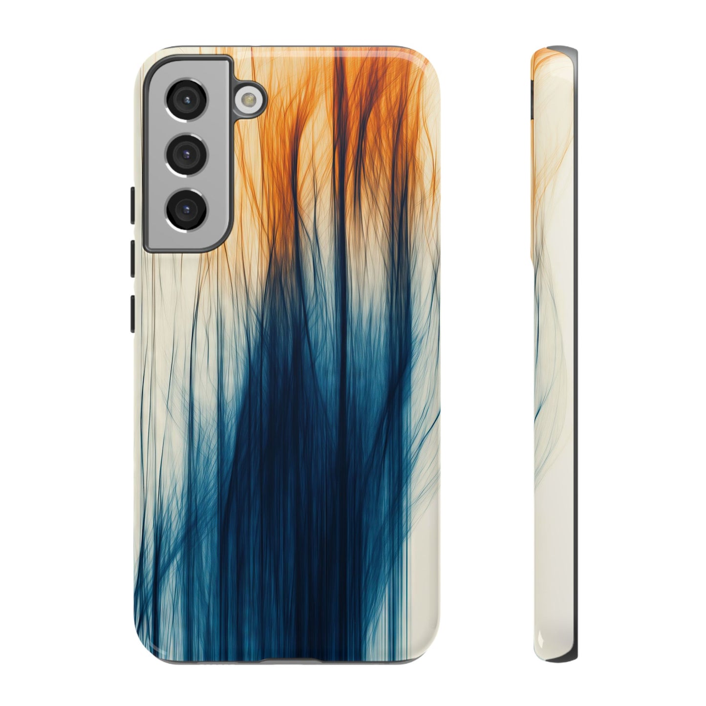 Inferno Drift – Abstract Flame Flow Phone Case for iPhone, Samsung & Pixel