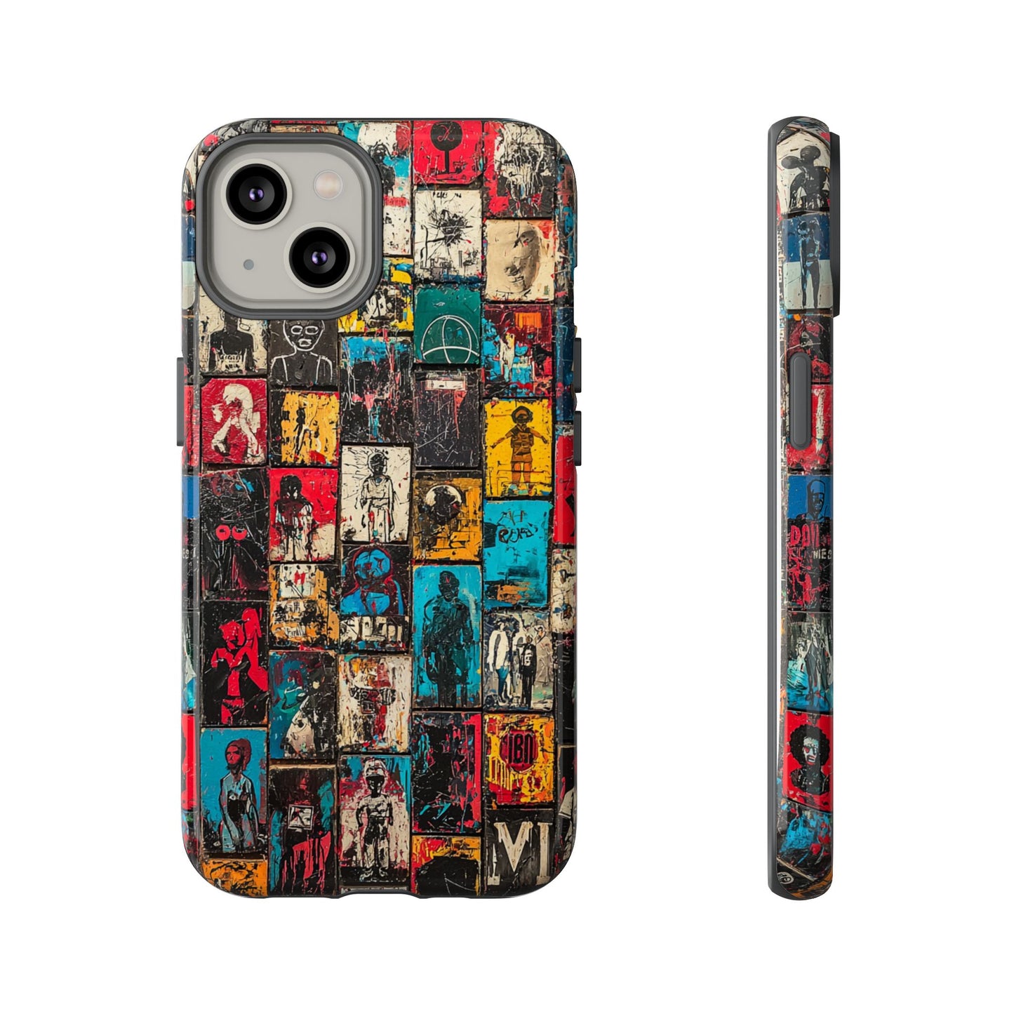 Abstract Art Phone Case – Basquiat-Inspired Phone Cover - iPhone, Samsung & Google Pixel Cover - Artistic Painting Case,  Art Lover Gift