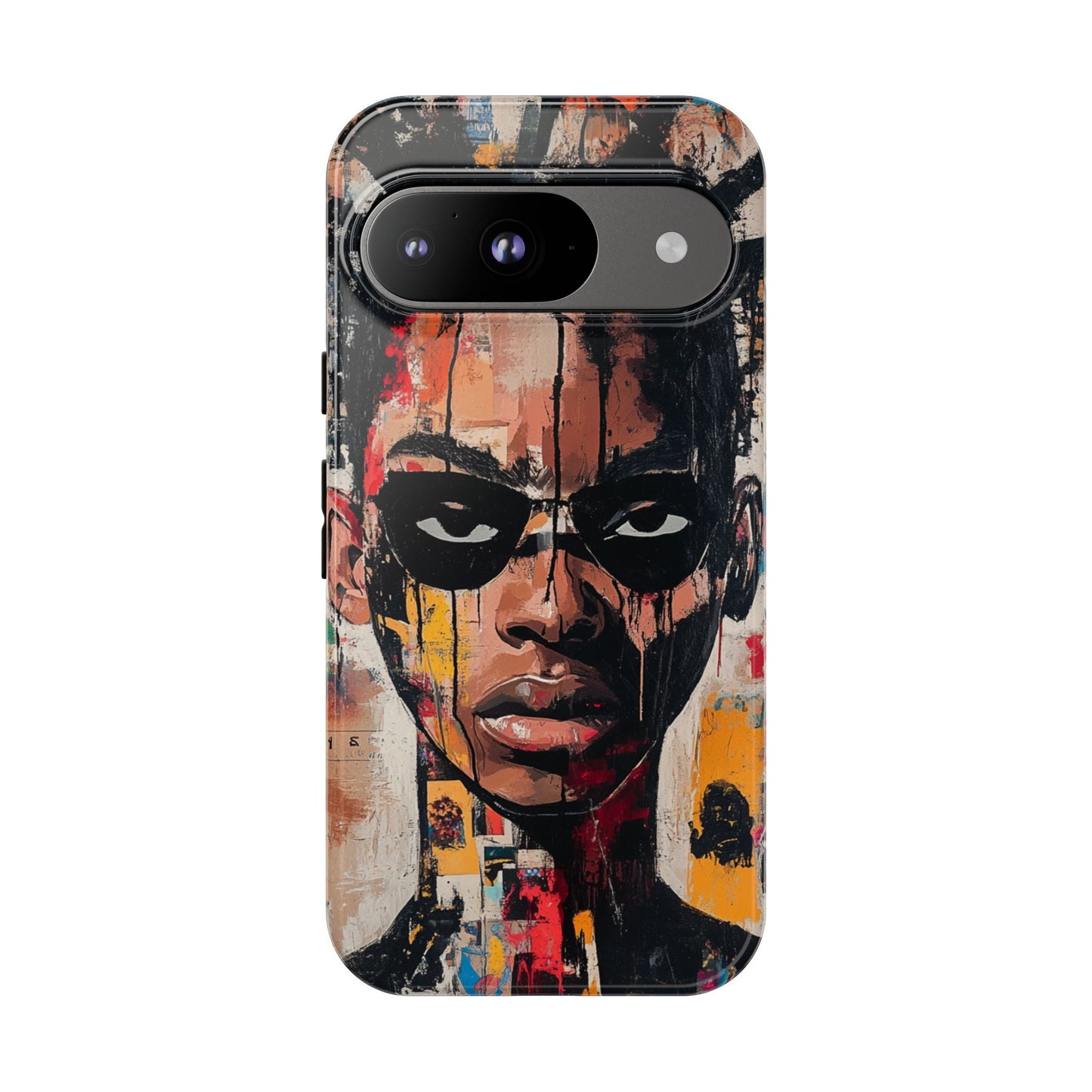 Abstract Graffiti Phone Case – Basquiat Art Inspired - iPhone, Samsung & Google Pixel Cover - Artistic Painting Case,  Art Lover Gift