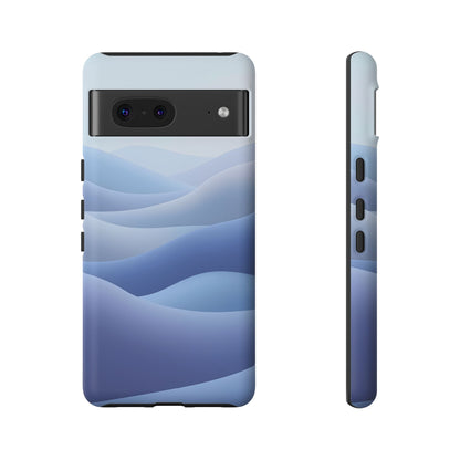 Intricate Abstract Wavy Landscape phone case