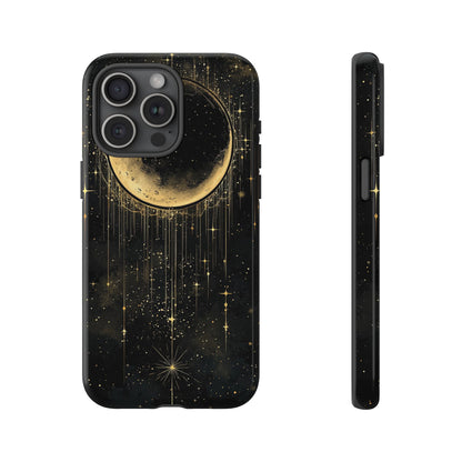 Celestial Glow Boho Moon Phone Case for iPhone, Pixel & Samsung