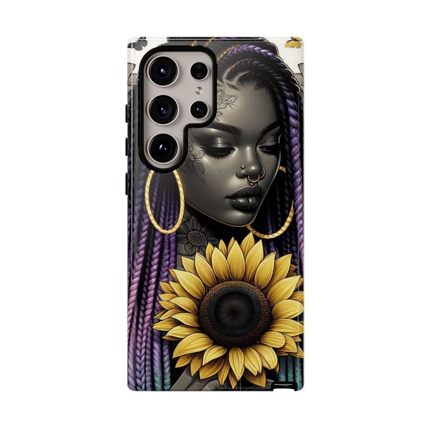 Sunflower Soul Art Mobile Case