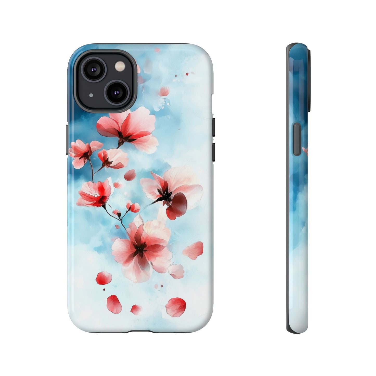 Petal Whispers Watercolor Phone Case for iPhone, google Pixel & Samsung