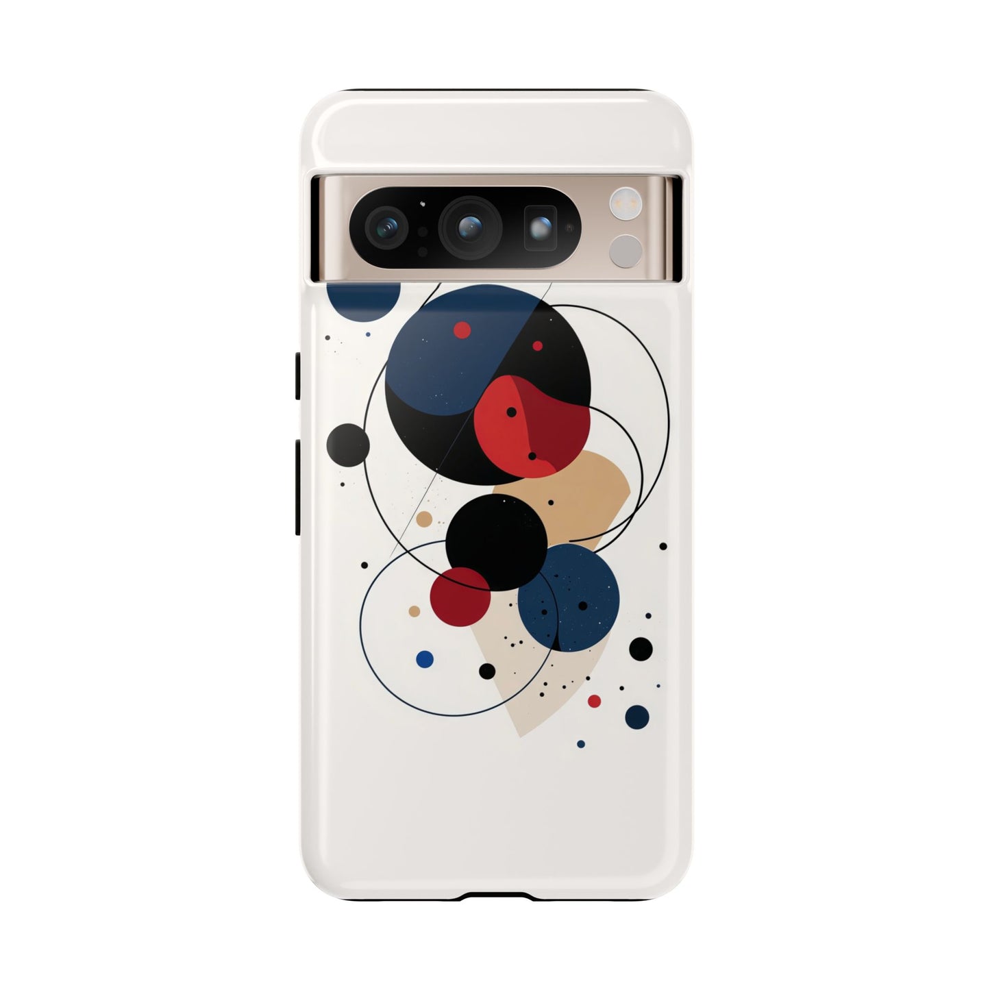 Celestial Flow – Abstract Minimal Art Phone Case for iPhone, Samsung & Pixel
