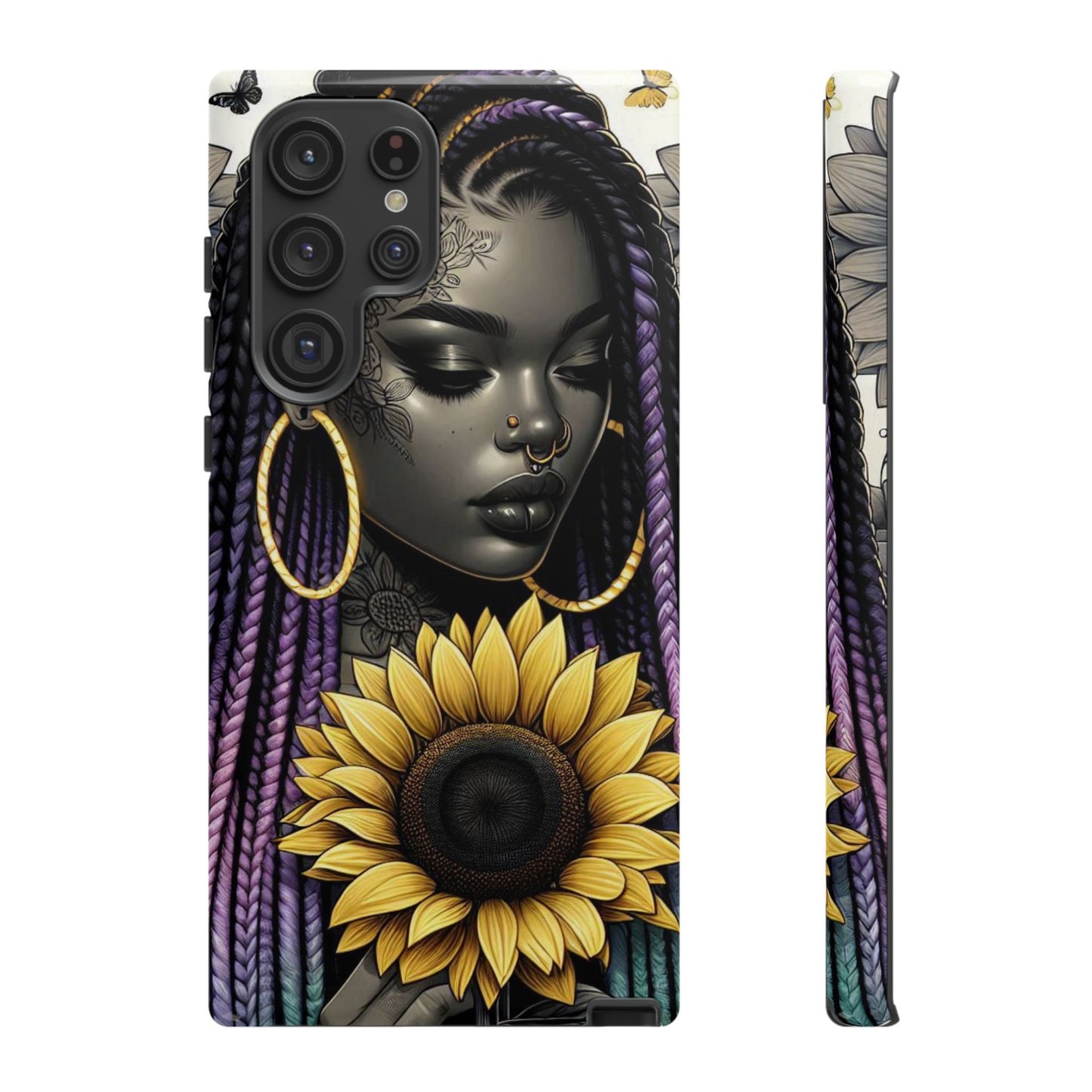 Sunflower Soul Art Mobile Case