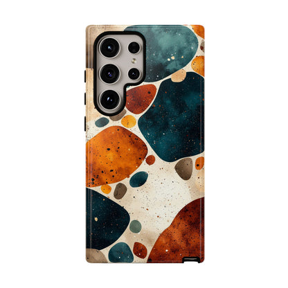 Earthy Terrazzo Stone Phone Case for iPhone, google Pixel & Samsung