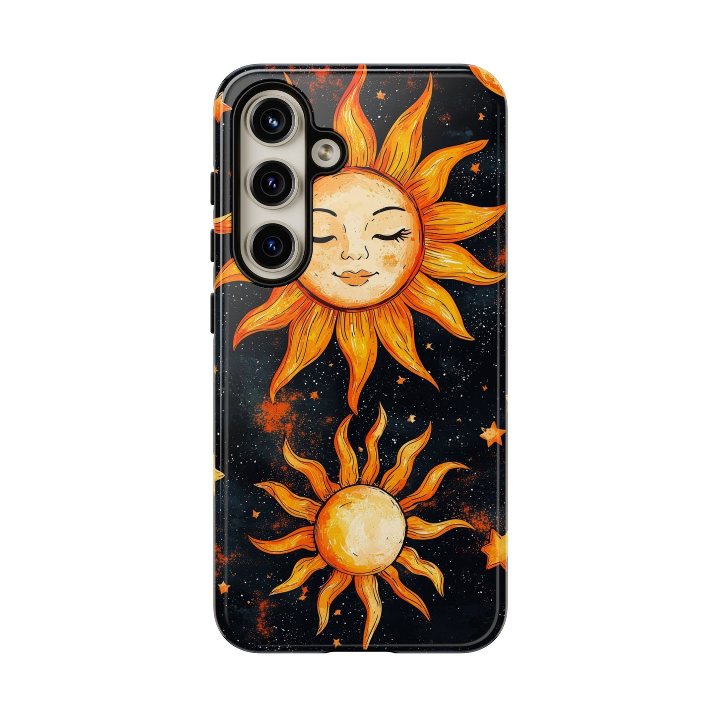 Celestial Sun & Moon Boho Phone Case for iPhone, Pixel & Samsung