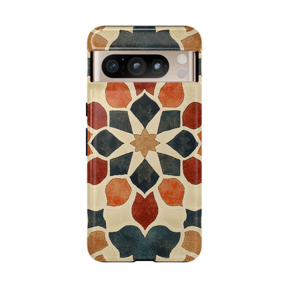 Boho Mosaic Medallion Phone Case for iPhone, Pixel & Samsung
